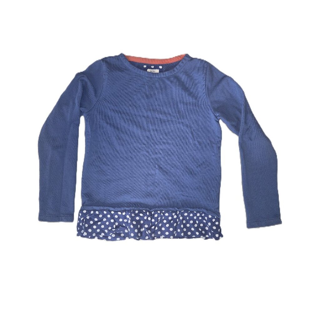 Mini Boden Blue Long Sleeved Top[